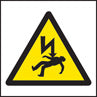 Danger of death roll 100 labels 50x50mm