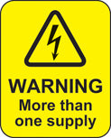 Warning more than one supply roll of 100 labels 40x50mm