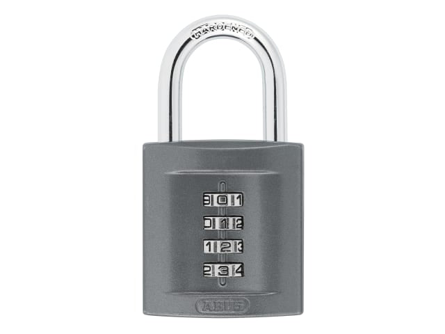 158/50 50mm Combination Padlock (4-Digit) Die-Cast Body Carded