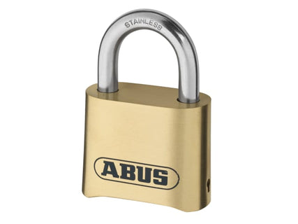 180IB/50 50mm Brass Body Combination Padlock (4-Digit) Carded