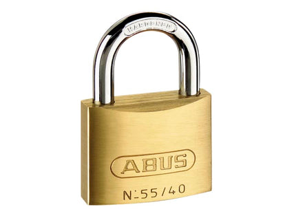 55/25mm Brass Padlock Carded