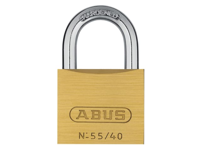 55/40mm Brass Padlock Carded