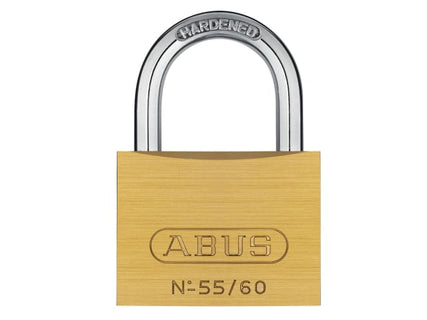 55/60mm Brass Padlock Carded