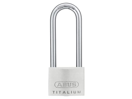 64TI/50mm TITALIUM™ Padlock 80mm Long Shackle