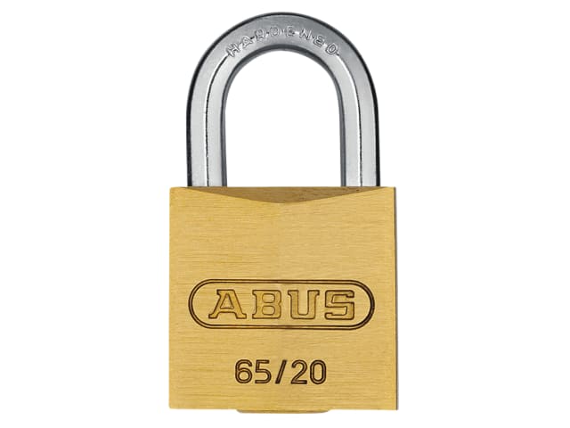 65/20mm Brass Padlock