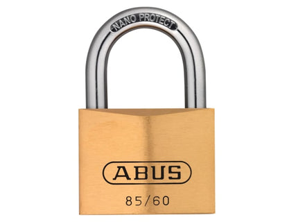 85/60mm Brass Padlock