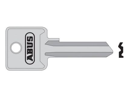 85/50 50mm +60 Right Hand Key Blank