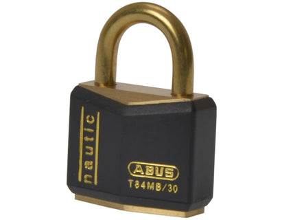 T84MB/30mm Black Rustproof Padlock Carded