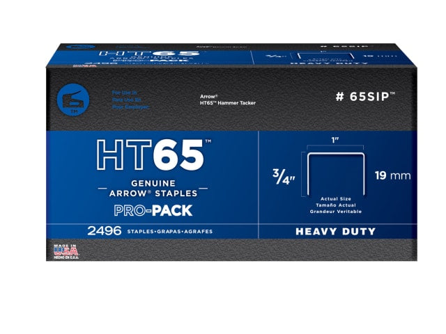 HT65S Staples 19mm (3/4in) Pack 600