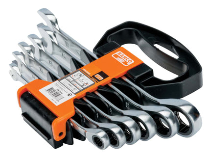 1RM Ratcheting Combination Wrench Set, 6 Piece