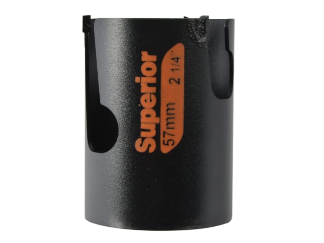 Superior™ Multi Construction Holesaw Carded 57mm