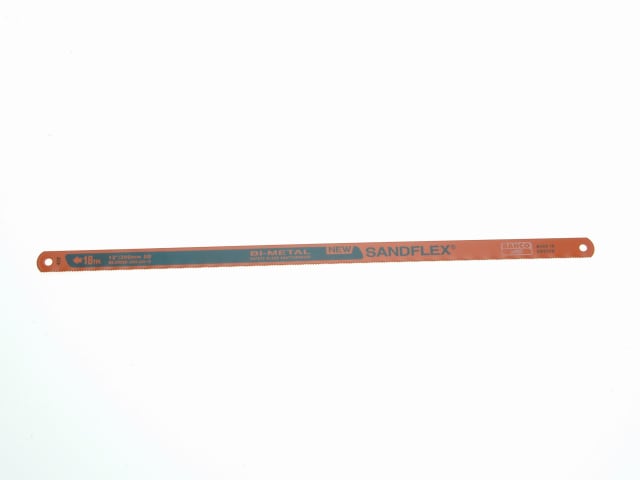 3906 Sandflex Hacksaw Blades 300mm (12in) x 18 TPI (Pack 10)