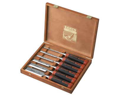 434 Bevel Edge Chisel Set, 6 Piece