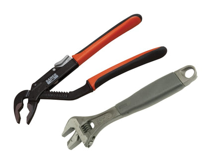 9873 Adjustable & Slip Joint Pliers Set, 2 Piece