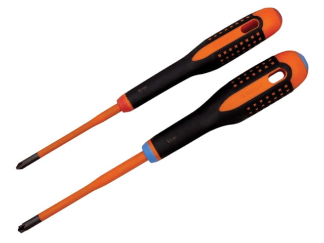 Insulated ERGO™ SLIM Combi Screwdriver Twin Pack