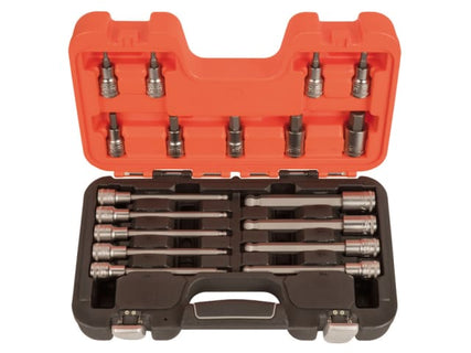 S18HEX 1/2in Drive Socket Set of 18 Metric