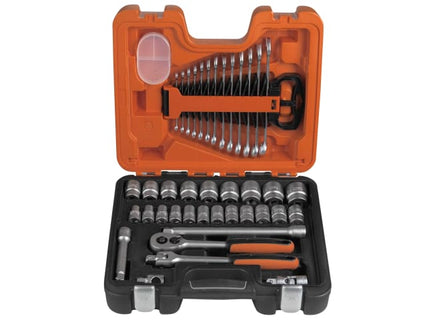 S400 Socket & Spanner Set of 40 Metric 1/2in Drive