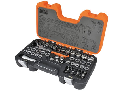 S530T Pass-Through Socket Set of 53 Metric 1/2in Drive