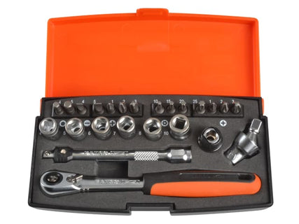 SL24 Socket Set of 24 Metric 1/4in Drive