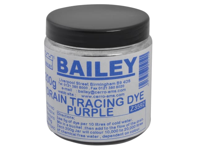 3592 Drain Tracing Dye - Purple