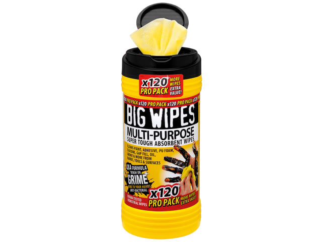 4x4 Multi-Purpose Cleaning Wipes (Tub 120)