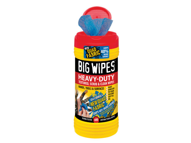 4x4 Heavy-Duty Cleaning Wipes (Tub 80)