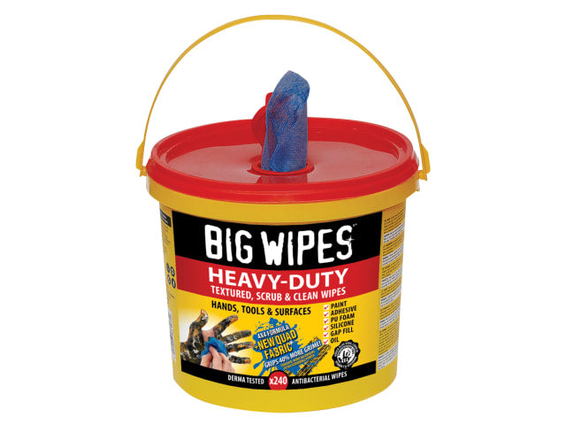4x4 Heavy-Duty Cleaning Wipes (Bucket 240)