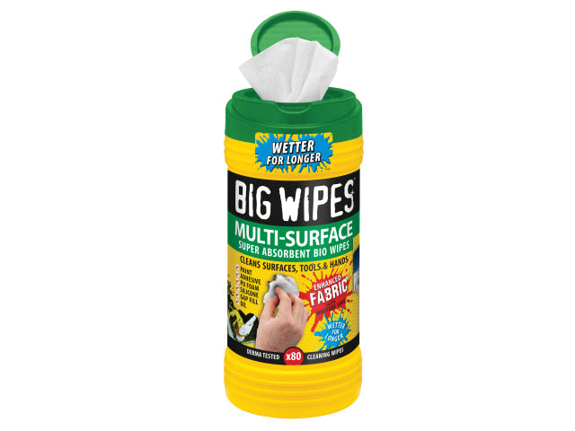 4x4 Multi-Surface Cleaning Wipes (Tub 80)