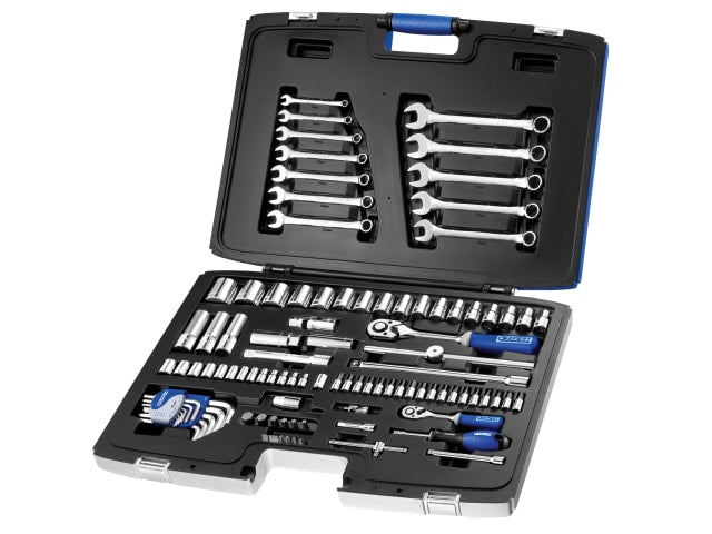 Socket & Spanner Set of 101 Metric 1/4 & 1/2in Drive