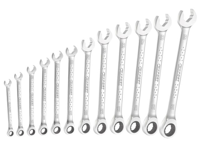 Fast Ratchet Spanner Set, 12 Piece