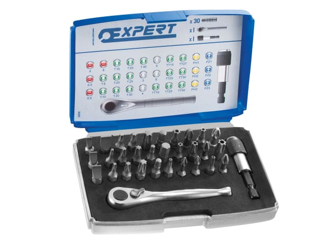 E131702 1/4in Bit Set, 32 Piece