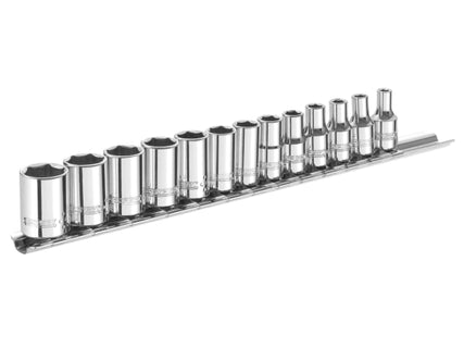 Socket Set of 13 Metric 1/4in Drive