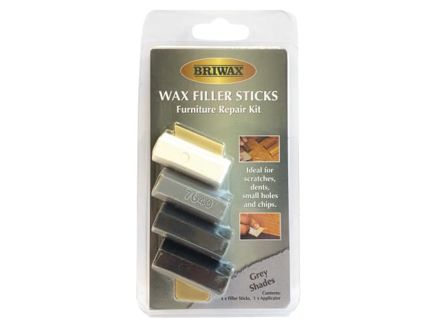 Wax Filler Sticks Grey Shades (Pack 4)