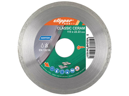 Classic Ceramic Diamond Blade 115 x 22.23mm