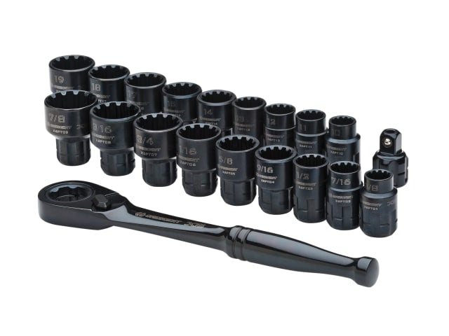 X6™ Pass-Thru® Ratchet & Socket Set 20 Piece