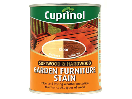 Softwood & Hardwood Garden Furniture Stain Clear 750ml