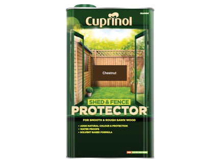 Shed & Fence Protector Chestnut 5 litre