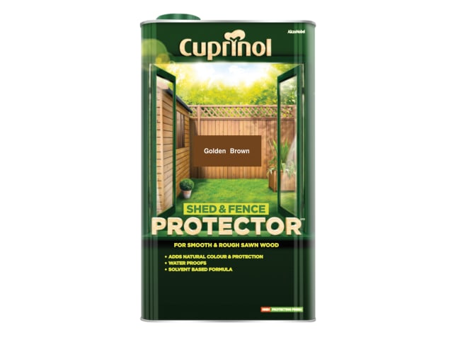 Shed & Fence Protector Gold Brown 5 litre