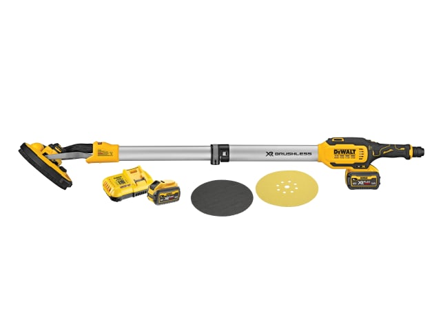 DCE800T2 XR Telescopic Drywall Sander 18V 2 x 18/54V 6.0/2.0Ah Li-ion