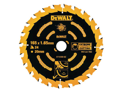 Extreme Framing Circular Saw Blade 165 x 20mm x 24T