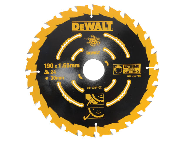 Extreme Framing Circular Saw Blade 190 x 30mm x 24T