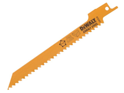 Bi-Metal Reciprocating Blade for Wood, Fine Fast Cuts 152mm x 4.2 TPI Pack of 5