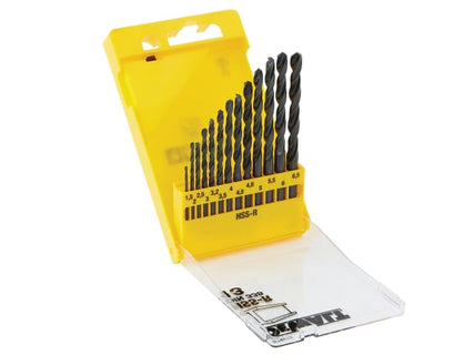 DT5912 HSS Jobber Drill Bit Set, 13 Piece