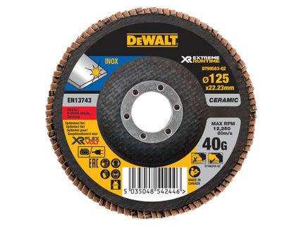 FlexVolt XR Flap Disc 125mm 40G