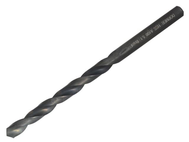 A100 HSS Jobber Drill Bit 5.10mm OL:86mm WL:52mm