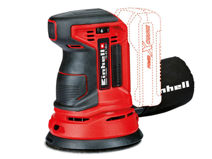 TE-RS 18 Li Power X-Change Rotating Sander 18V Bare Unit