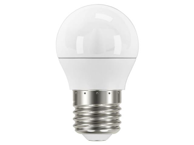 LED ES (E27) Opal Golf Non-Dimmable Bulb, Warm White 470 lm 5.9W