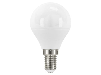 LED SES (E14) Opal Golf Non-Dimmable Bulb, Warm White 470 lm 5.9W