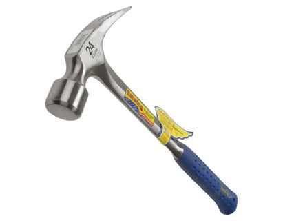 E3/24S Straight Claw Framing Hammer - Vinyl Grip 680g (24oz)