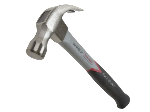 EMRF20C Surestrike Curved Claw Hammer Fibreglass Shaft 560g (20oz)